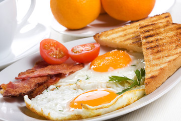 fried eggs