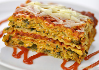 lasagna with vegetables