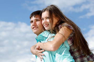 Obraz premium love hug