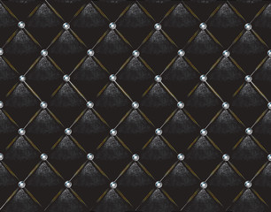 Fototapeta premium Studded Leather Material