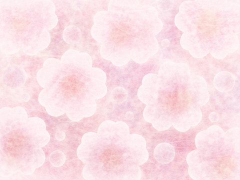 和紙ー桜柄
