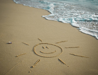 a Smile at the Beach