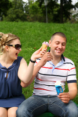 Ice cream couple