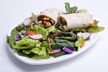 A fresh healthy lunch.