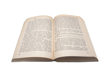 Obraz premium open old book