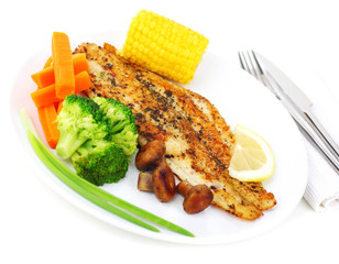 Tasty fish fillet