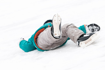 winter sport skating injury