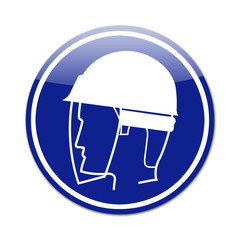 Pegatina casco con proteccion cara