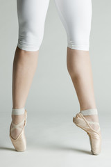 detail of ballet dancer''s feet © Richard Semik