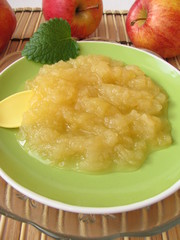 Babybrei aus Äpfeln
