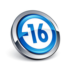 icône bouton internet programme interdit -16