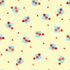 Seamless floral background