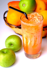 fruits with juice