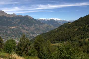 Naklejka premium Valle d'Aosta