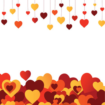 Valentine's  heart. vector illustration
