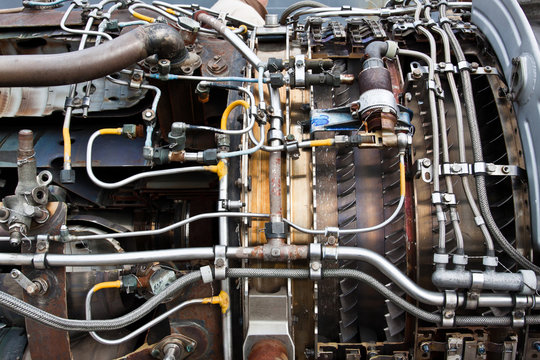Engine details.
