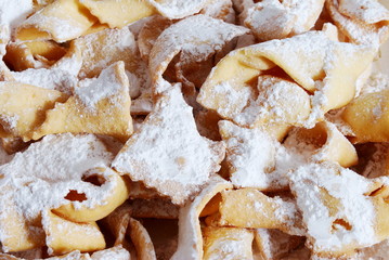 Traditional carnival biscuits