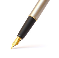 Fountain pen gold and black