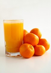 oranges and juice