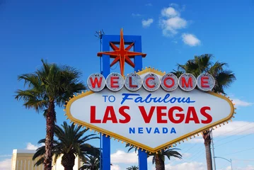 Fotobehang Las Vegas welcome sign © rabbit75_fot