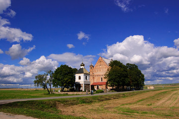 Obraz premium Church-fortress