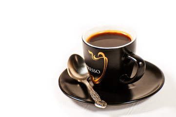 Cap of coffee espresso