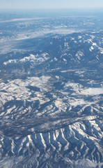 Obraz premium Aerial Mountains