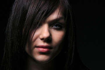 Fototapeta premium Attractive young fashion model