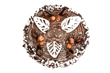 Chocolate cake .