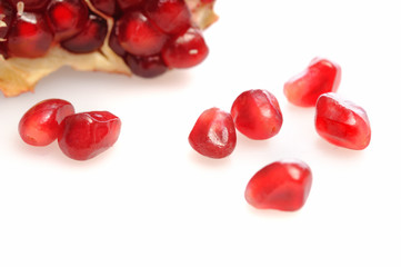 One simple pomegranate