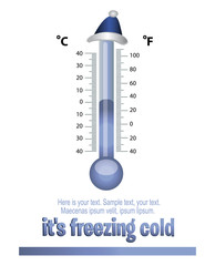 thermometer Freezing Cap