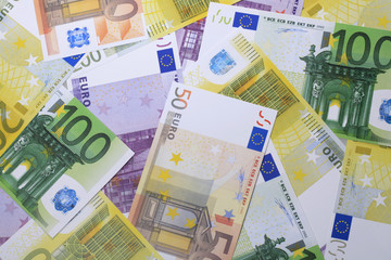 Euro-Scheine (500,200,100,50)