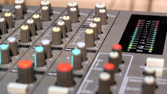 Professional Audio Mixer
