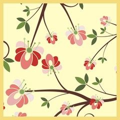 Ornamental Floral Background