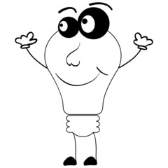 happy lightbulb