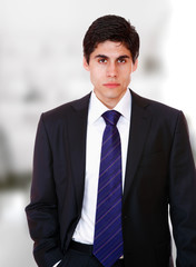 Handsome business man