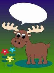 a moose