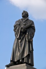 Martin Luther statue, Dresden city centre