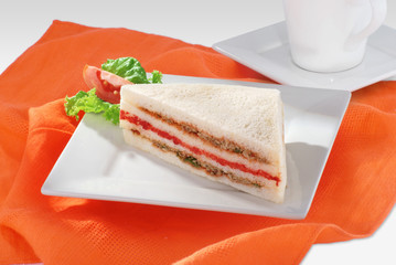 Shredded Chicken Sandwich