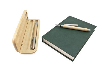 pencil box and notepad
