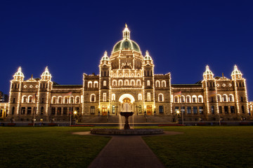 Parlament von Victoria auf Vancouver Island, Kanada