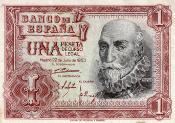 Una peseta de 1.953