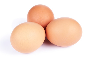 three eggs