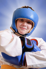 Young boxer