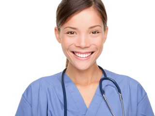 Medical nurse woman portrait
