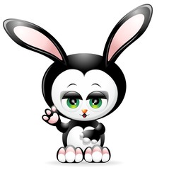 Coniglio Cartoon-Cartoon Rabbit-Vector