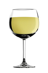 White wine glass