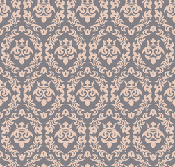 seamless damask background