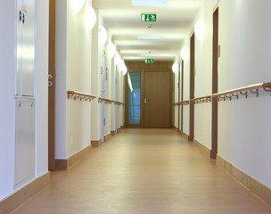 Fluchtweg Flur 