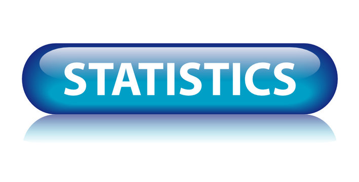 STATISTICS Web Button (diagram chart graph analysis mathematics)